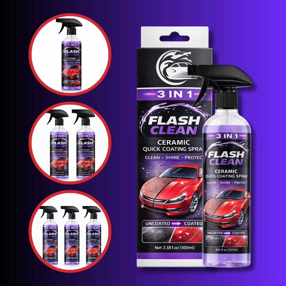 FlashClean ShineBoost™ Limpieza y protección profesional