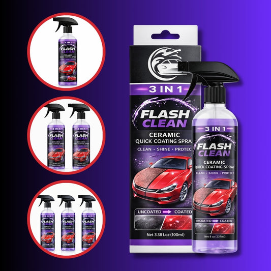 FlashClean ShineBoost™ Limpieza y protección profesional